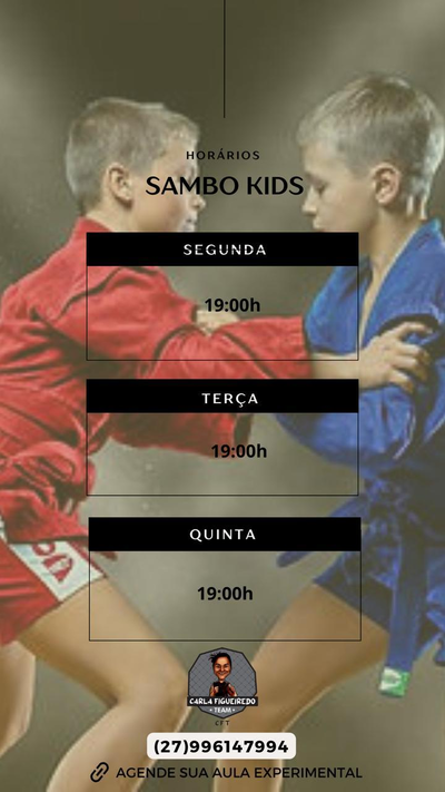 Aula de Sambo Kids